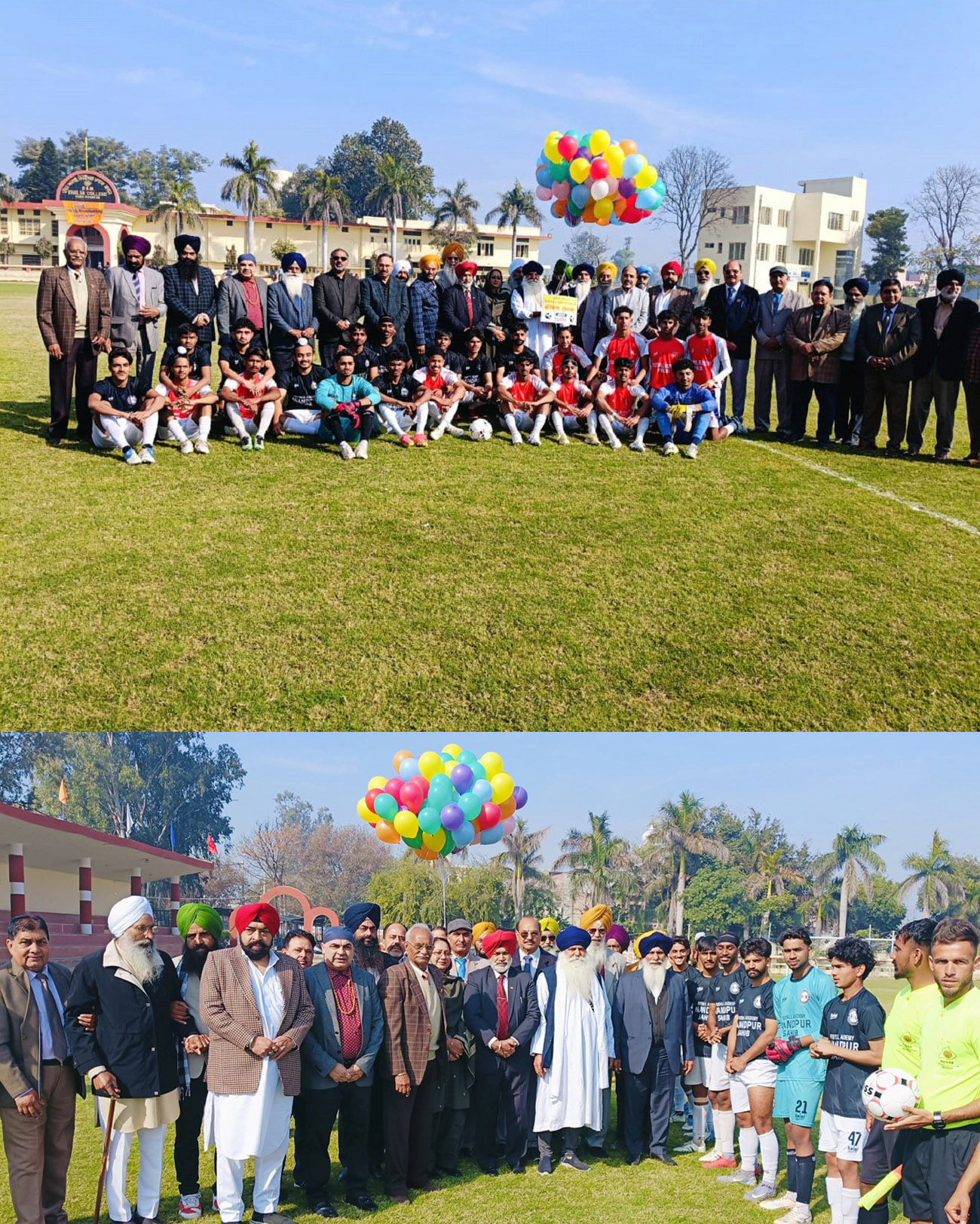 22nd State Level Olympian Jarnail Singh Memorial Football Tournament started with great pomp